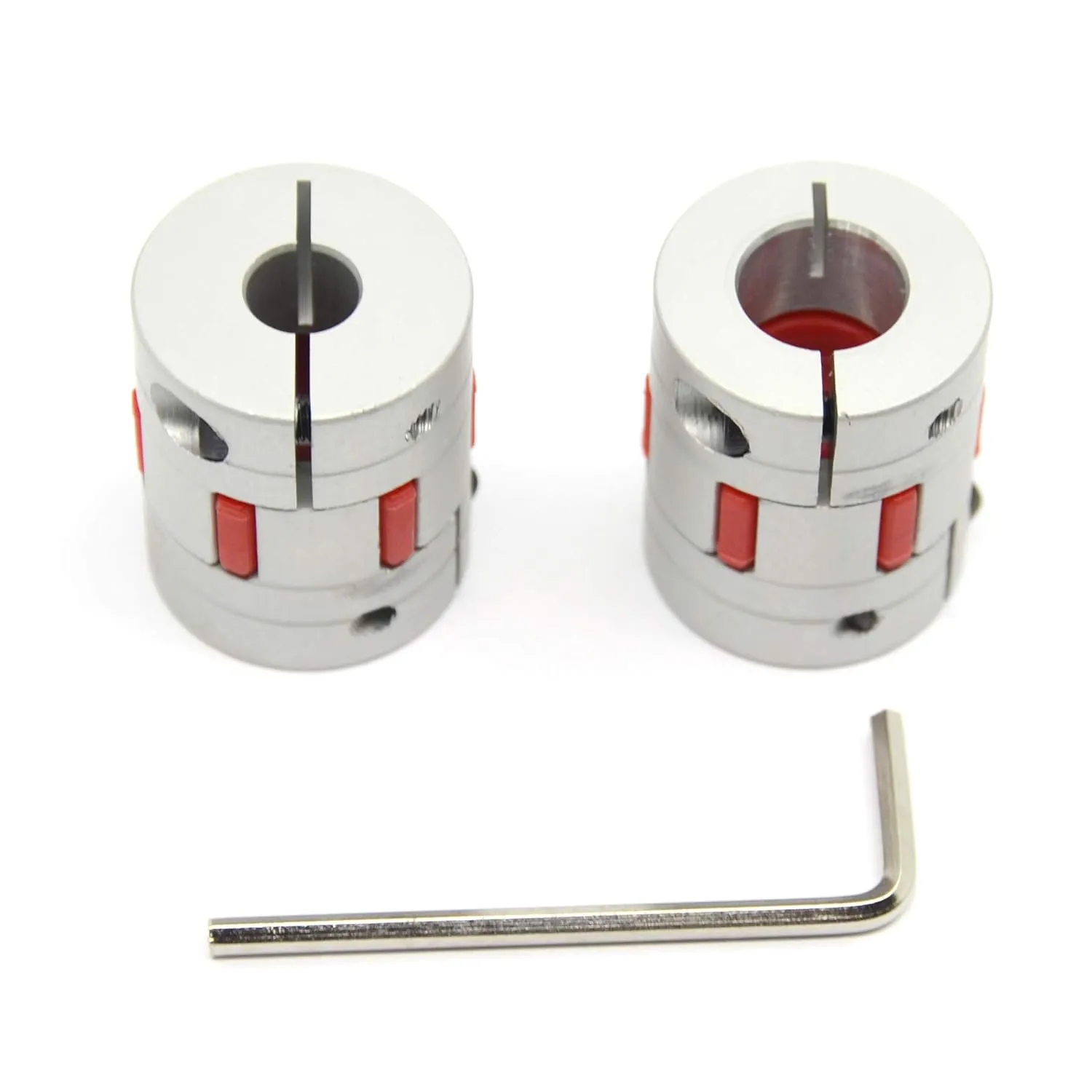 Bild von Befenybay Flexible Wellenkupplung 8x12mm für 3D-Drucker und CNC-Maschinen, 2 Stück