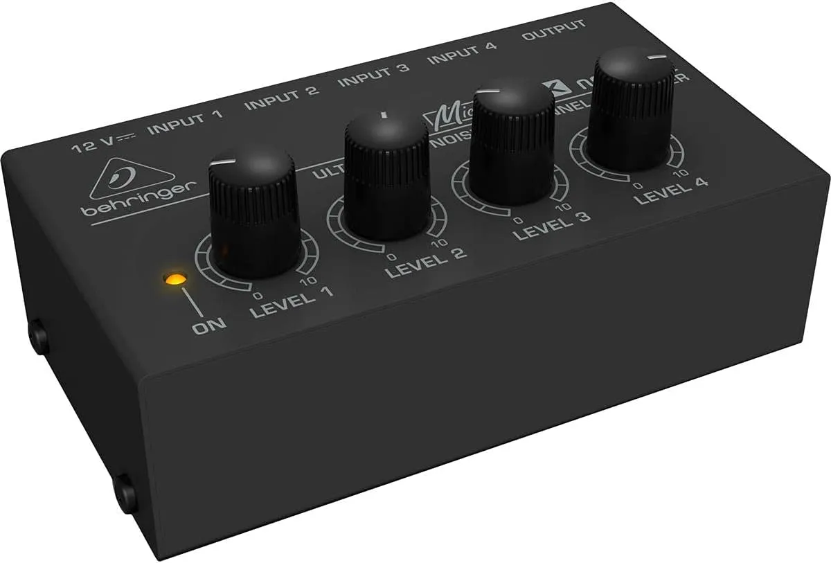 Bild von Behringer MICROMIX MX400 4-Kanal Mixer mit ultra niedrigem Geräuschpegel