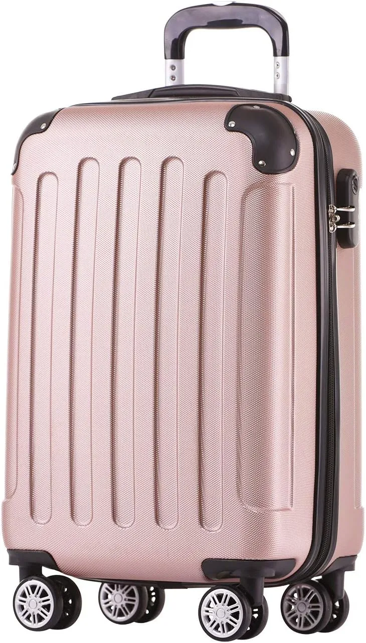 Bild von BEIBYE Hardcase Reisekoffer mit Zwillingsrollen in XL und L, erhältlich in 14 Farben, inklusive Handgepäckgröße 55 cm