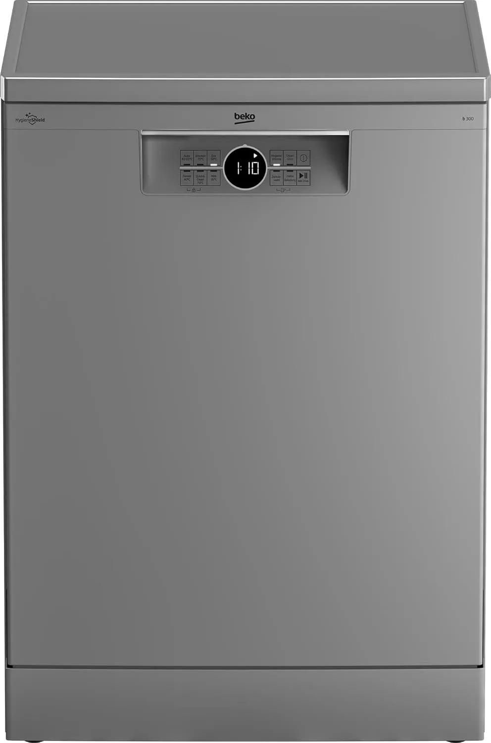 Bild von Beko BDFN26430S freistehender Geschirrspüler mit 60 cm Breite für 14 Maßgedecke und 6 Programmen in Silber