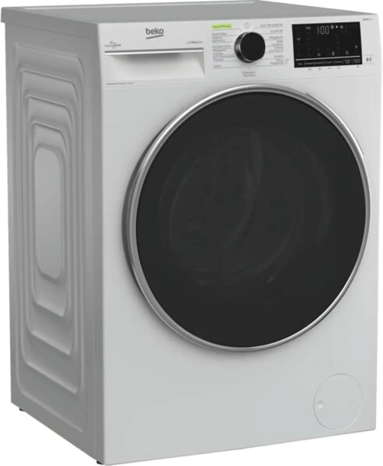 Bild von Beko bPRO500 Waschtrockner 10 kg Waschen und 6 kg Trocknen mit Dampf, Nachlegefunktion und Hygiene Programm in Weiß