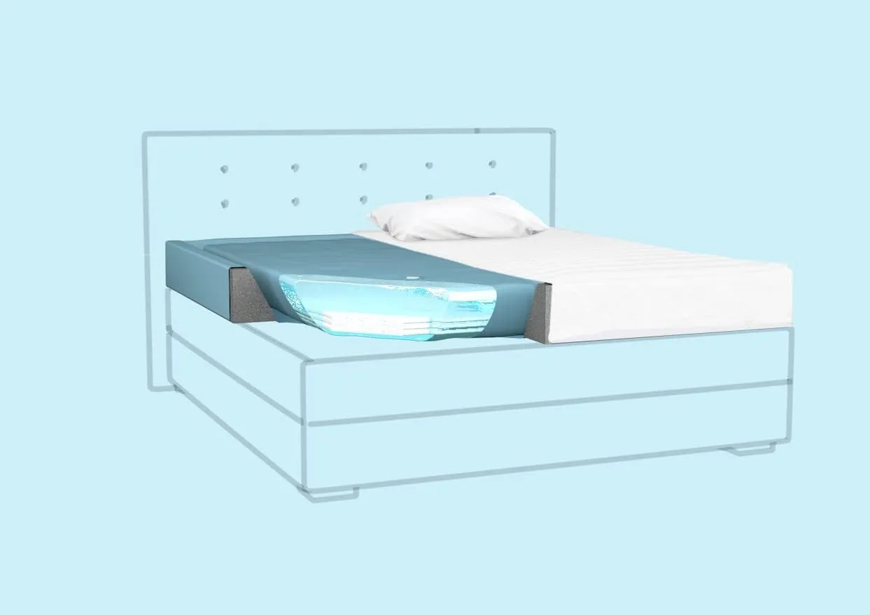 Bild von bellvita Ersatz Wasserbett Komplettset 180 x 200 cm mit 90 Prozent Beruhigung