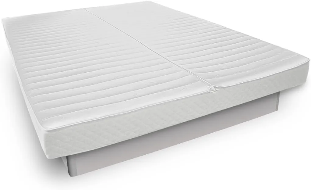 Bild von bellvita Wasserbett Komplett in Silber, 180 x 200 cm