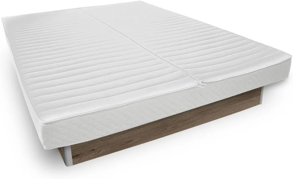 Bild von bellvita Wasserbett Komplett in Trüffel Eiche, Größe 180 x 220 cm
