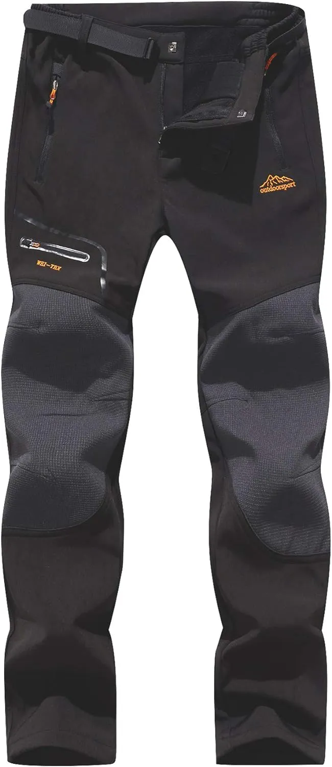 Bild von BenBoy Herren Softshellhose für Outdoor Aktivitäten, wasserdicht, winddicht und warm gefüttert