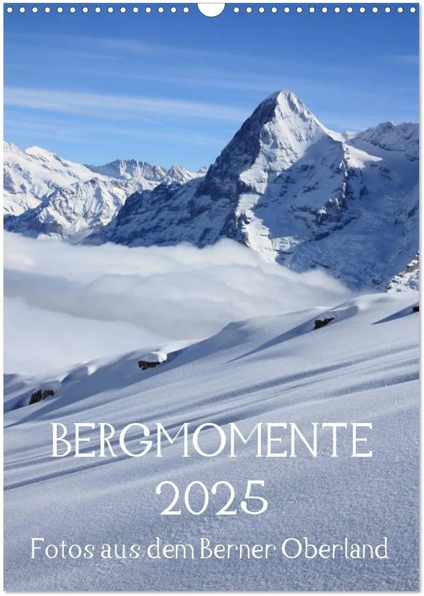 Bild von Bergmomente Wandkalender 2025 im DIN A3 Format