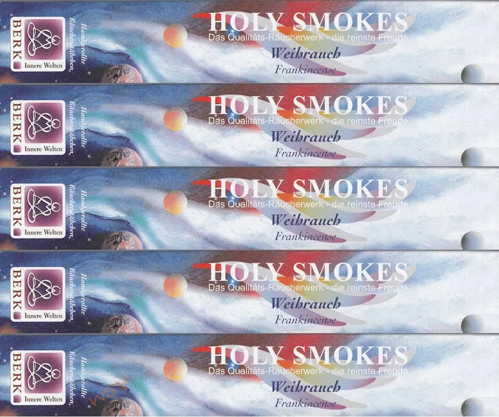 Bild von BERK Blue Line Räucherstäbchen Set mit 5 Packungen