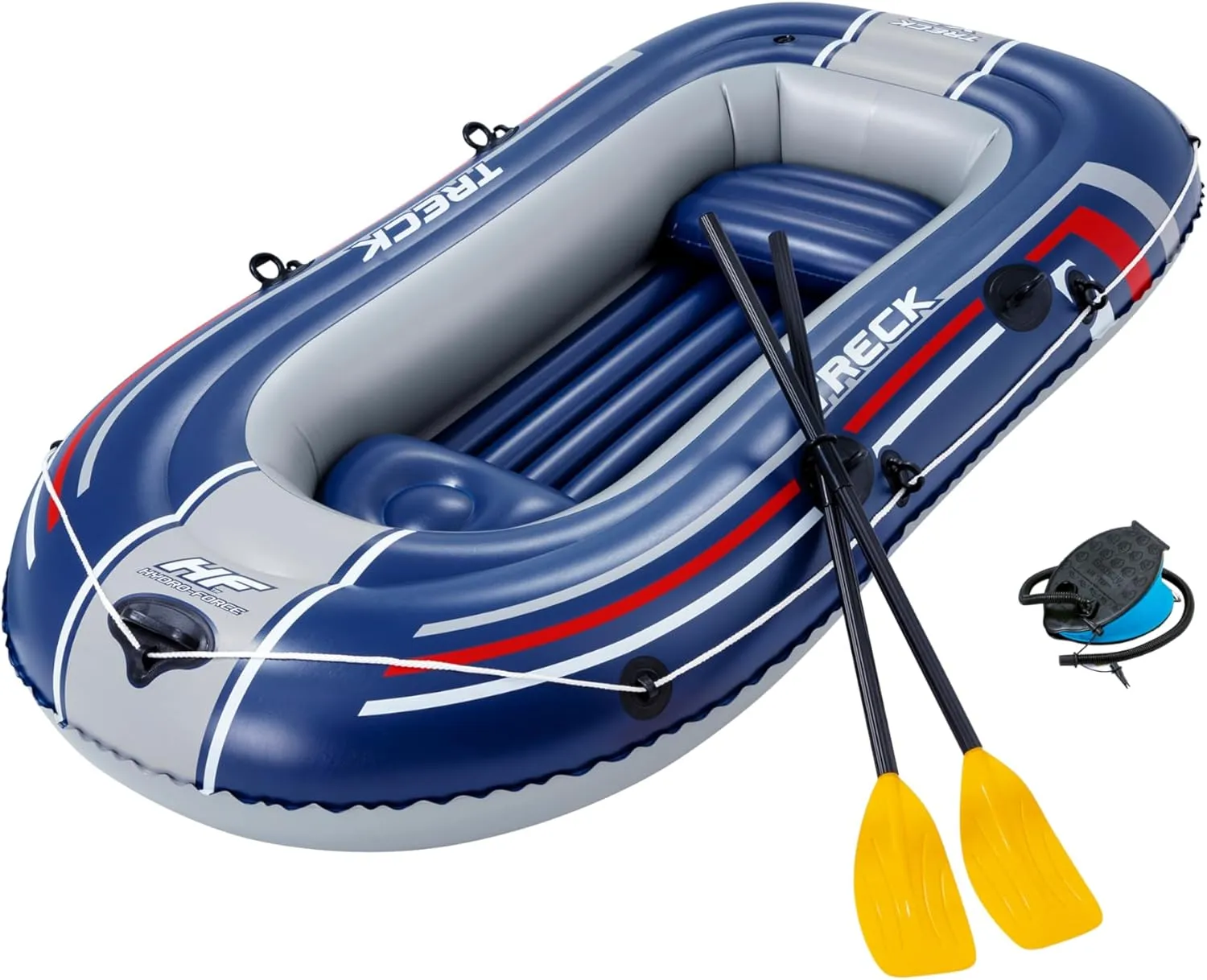 Bild von Bestway Hydro-Force Schlauchboot-Set Treck X2 mit den Maßen 255 x 127 x 36 cm
