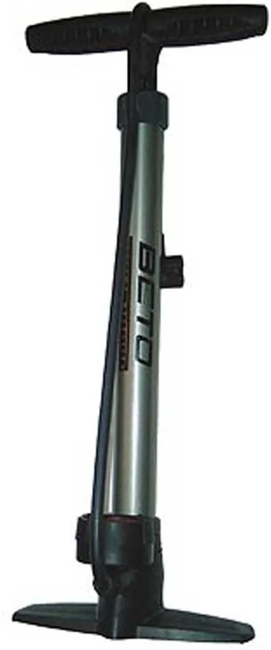 Bild von Beto Hochdruck-Standpumpe aus Stahl mit Manometer und Softgriff