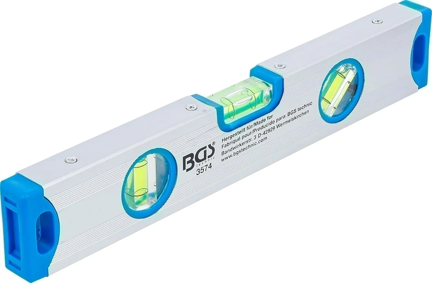 Bild von BGS 3574 Aluminium Wasserwaage 300 mm