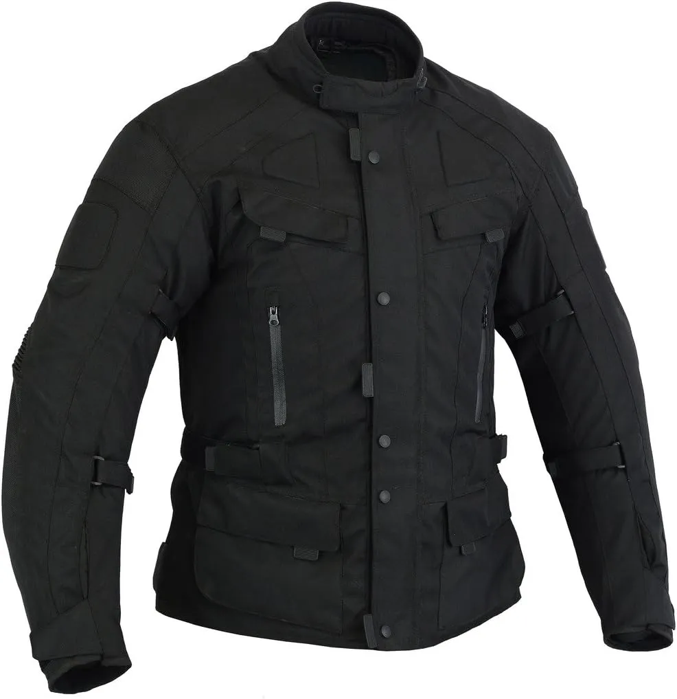 Bild von Bikers Gear Australia Infinity Komfortjacke für alle Jahreszeiten mit herausnehmbarem Futter und CE1621-1-Rüstung
