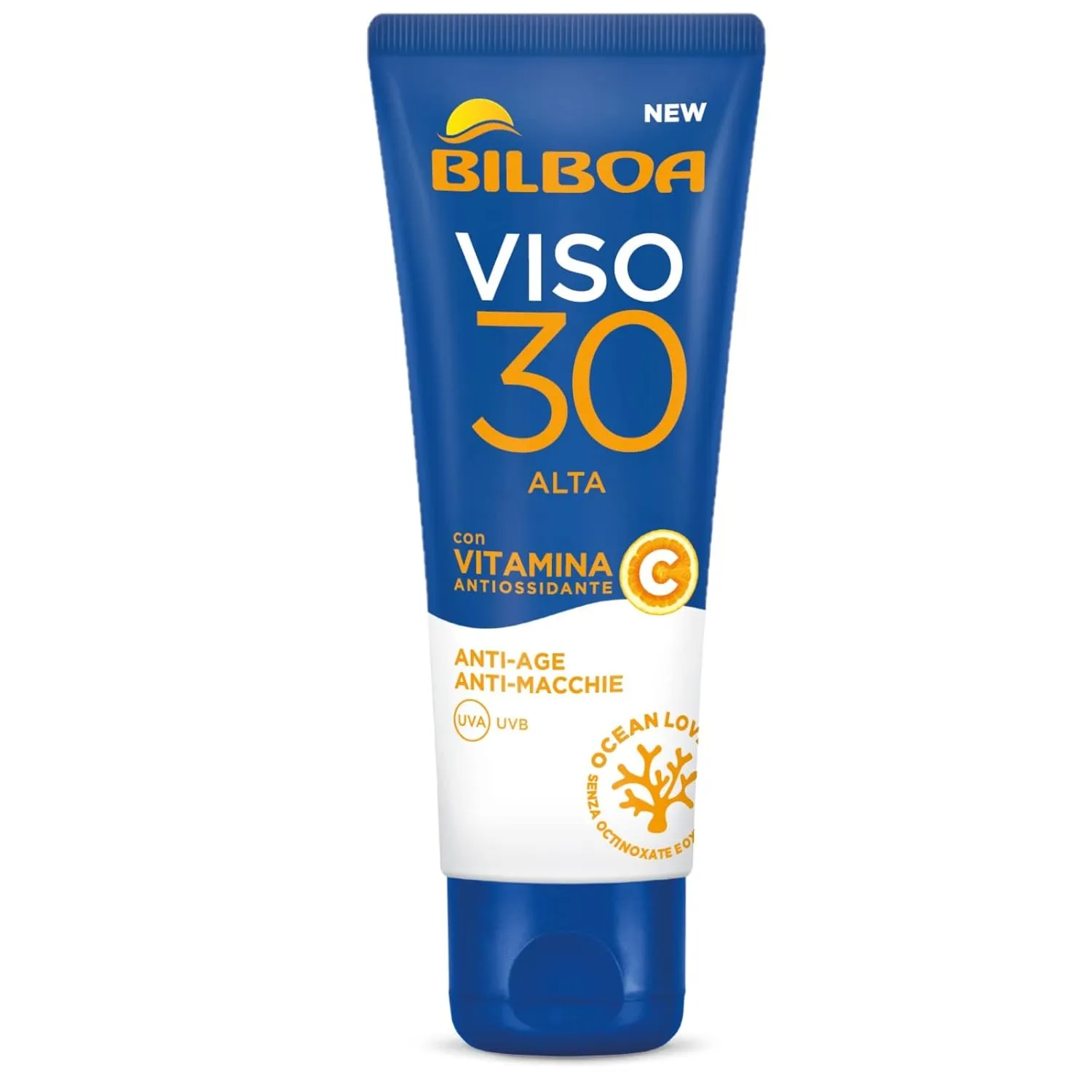 Bild von Bilboa Sonnengesichtscreme mit LSF 30, Vitamin C, leichte Textur, Anti-Aging und Anti-Flecken, 50 ml