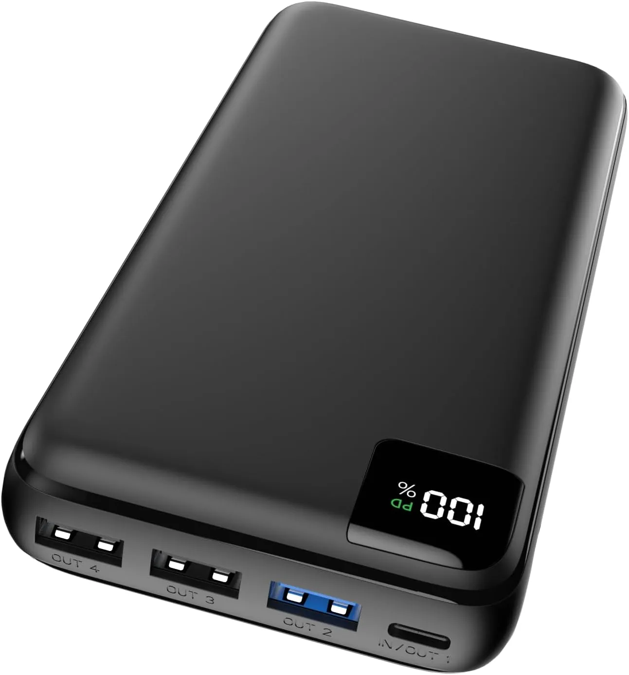 Bild von Bilivein Power Bank mit 27000mAh und 22,5W Schnellladung, tragbares Ladegerät mit USB-C und LED Display, kompatibel mit iPhone 14 bis 11 und Tablets