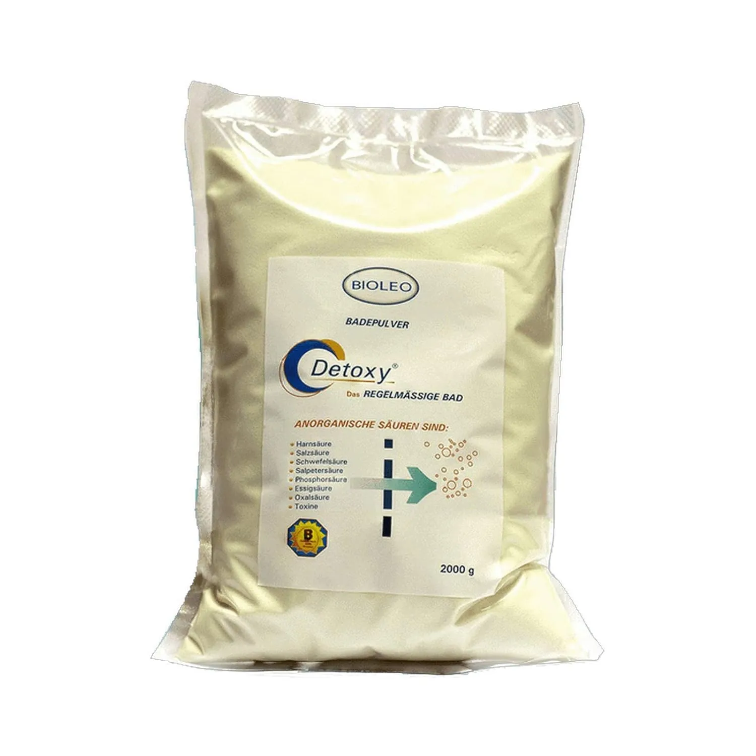 Bild von Bioleo Detoxy basischer Badezusatz mit 2000 g