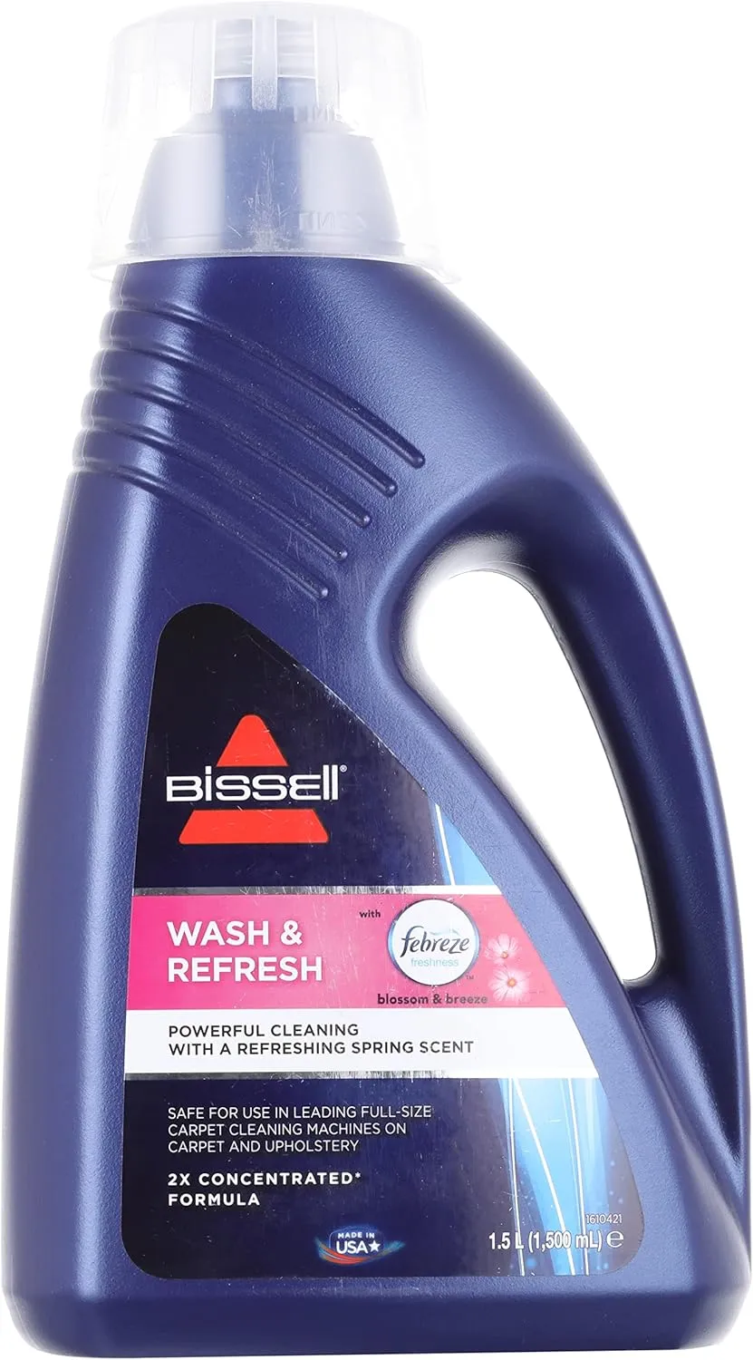 Bild von BISSELL 1078N Teppichreiniger Shampoo mit Febreze, konzentrierte Formel zur Fleckenentfernung und Geruchsneutralisation