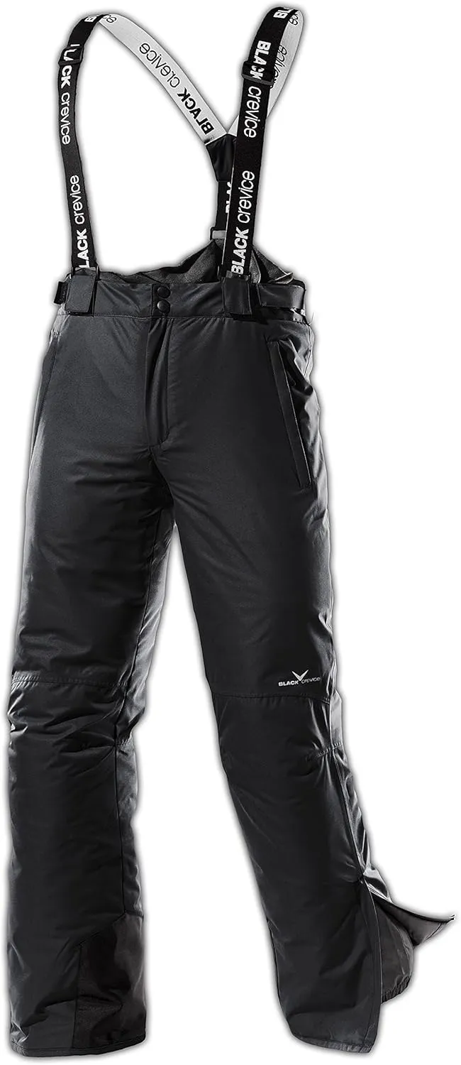 Bild von Black Crevice Herren Skihose mit Hosenträgern, atmungsaktiv, wind- und wasserdicht