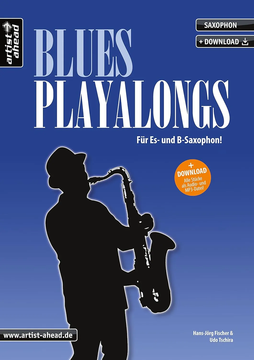 Bild von Blues Playalongs für Saxophon mit Download für Es- und B-Saxophon