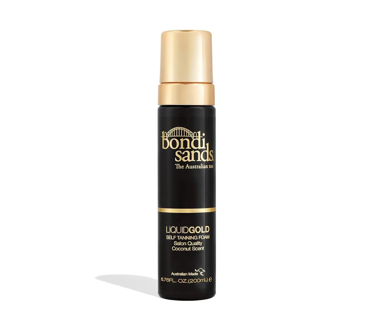 Bild von Bondi Sands Selbstbräuner Liquid Gold 200 ml Schaum für schnelle und natürliche Bräune ohne Sonne