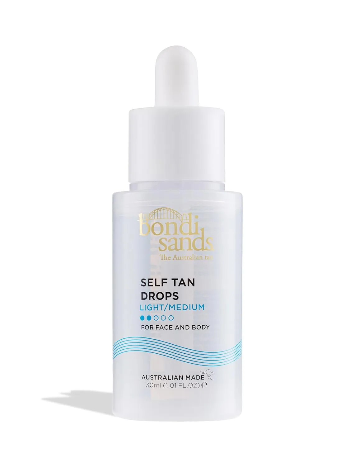 Bild von Bondi Sands Selbstbräuner Tropfen Light Medium 30ml für Gesicht und Körper, individuell dosierbar