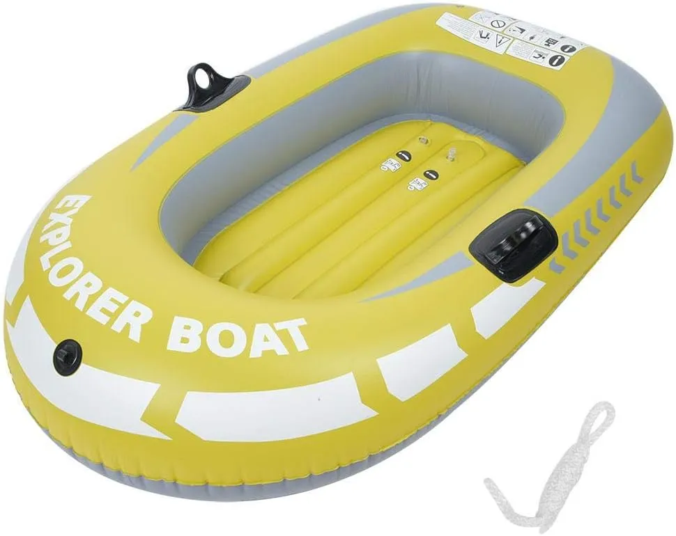 Bild von BOROCO Aufblasbares PVC Schlauchboot für eine Person