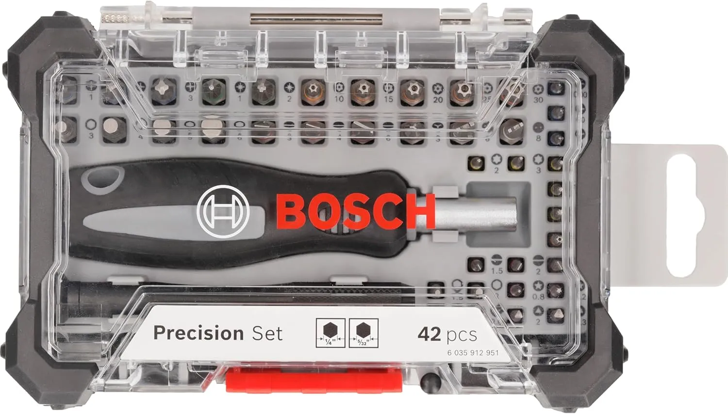 Bild von Bosch 42-teiliges Schraubendreher Set mit Präzisions- und Standardbits
