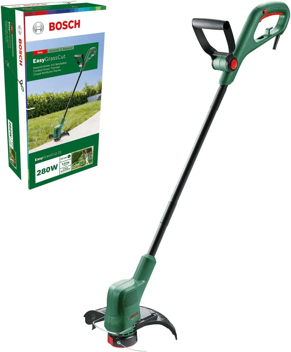 Bild von Bosch EasyGrassCut 23 Elektro-Rasentrimmer mit 280 Watt und 23 cm Schnittdurchmesser