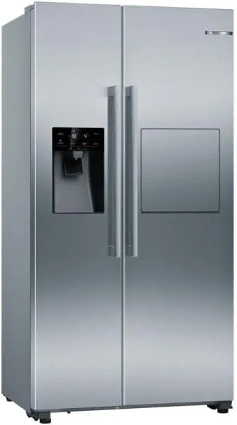 Bild von Bosch KAG93AIEP Serie 6 Side-by-Side Kühlschrank mit 366 Litern Kühl- und 165 Litern Gefrierraum, NoFrost und LED-Beleuchtung