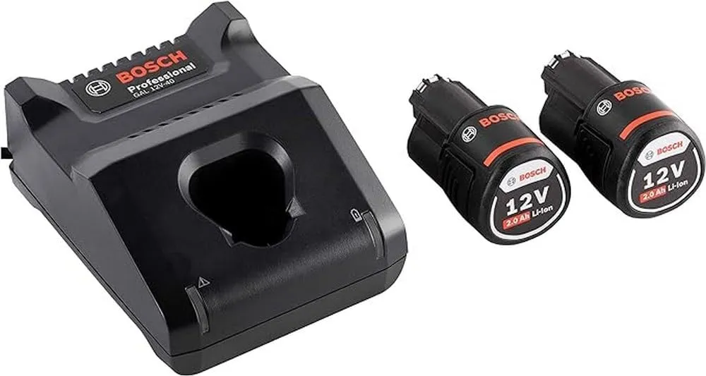 Bild von Bosch Professional 12V Akku Starter-Set mit zwei 2.0 Ah Akkus und Ladegerät GAL 12V-40