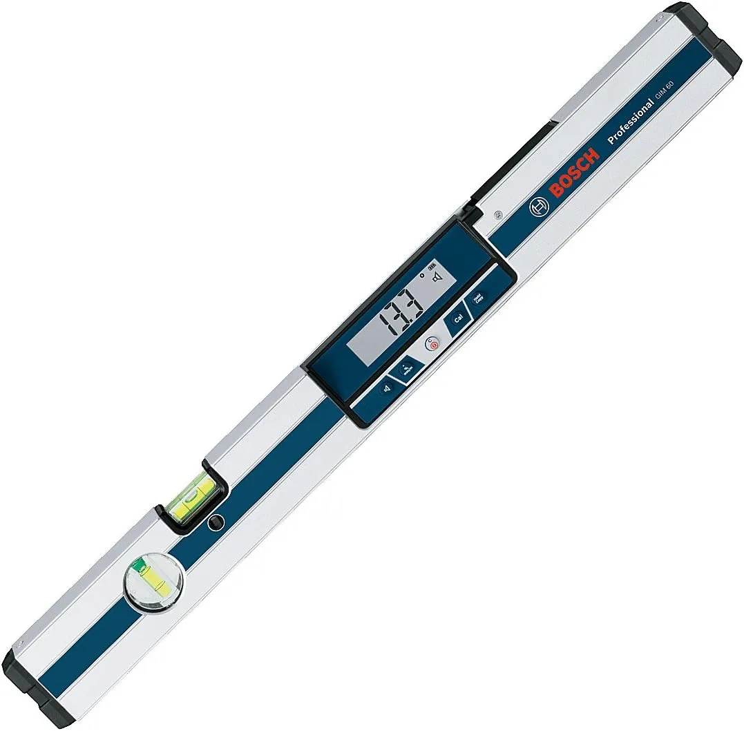 Bild von Bosch Professional GIM 60 Digitaler Neigungssensor mit einem Messbereich von 0 bis 360 Grad und einer Länge von 60 cm