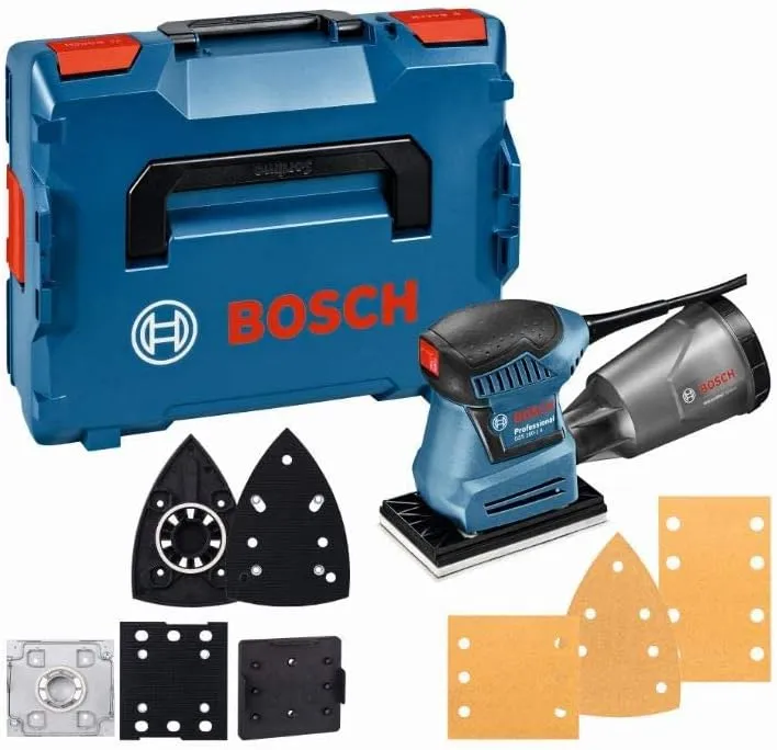 Bild von Bosch Professional Schwingschleifer GSS 160-1 A mit 180 Watt Leistung und 1,6 mm Schwingkreis-Ø
