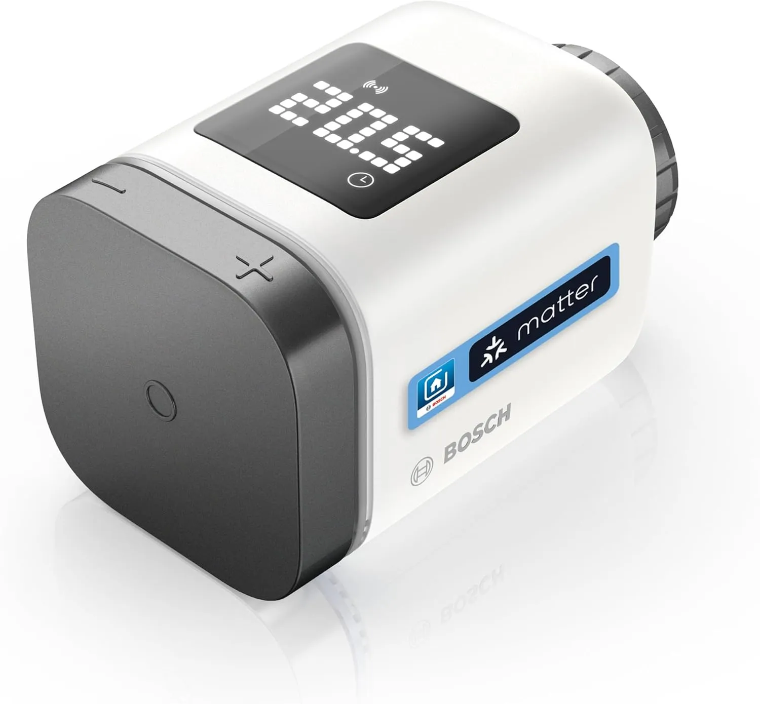 Bild von Bosch Smart Home Heizkörperthermostat II mit Matter Unterstützung in Anthrazit