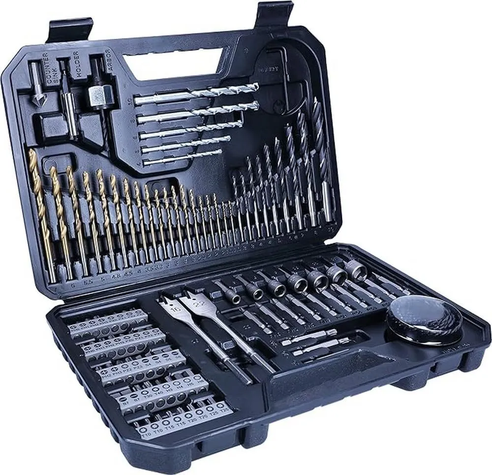 Bild von Bosch V-Line Titanium Set mit 103 Teilen für Holz, Stein und Metall