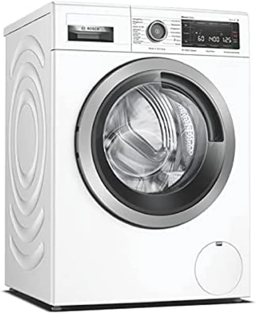 Bild von Bosch WAV28MWIN Serie 8 Waschmaschine mit 9 kg Fassungsvermögen, 1400 Umdrehungen pro Minute, Fleckenautomatik, ActiveWater Plus und Nachlegefunktion in Weiß