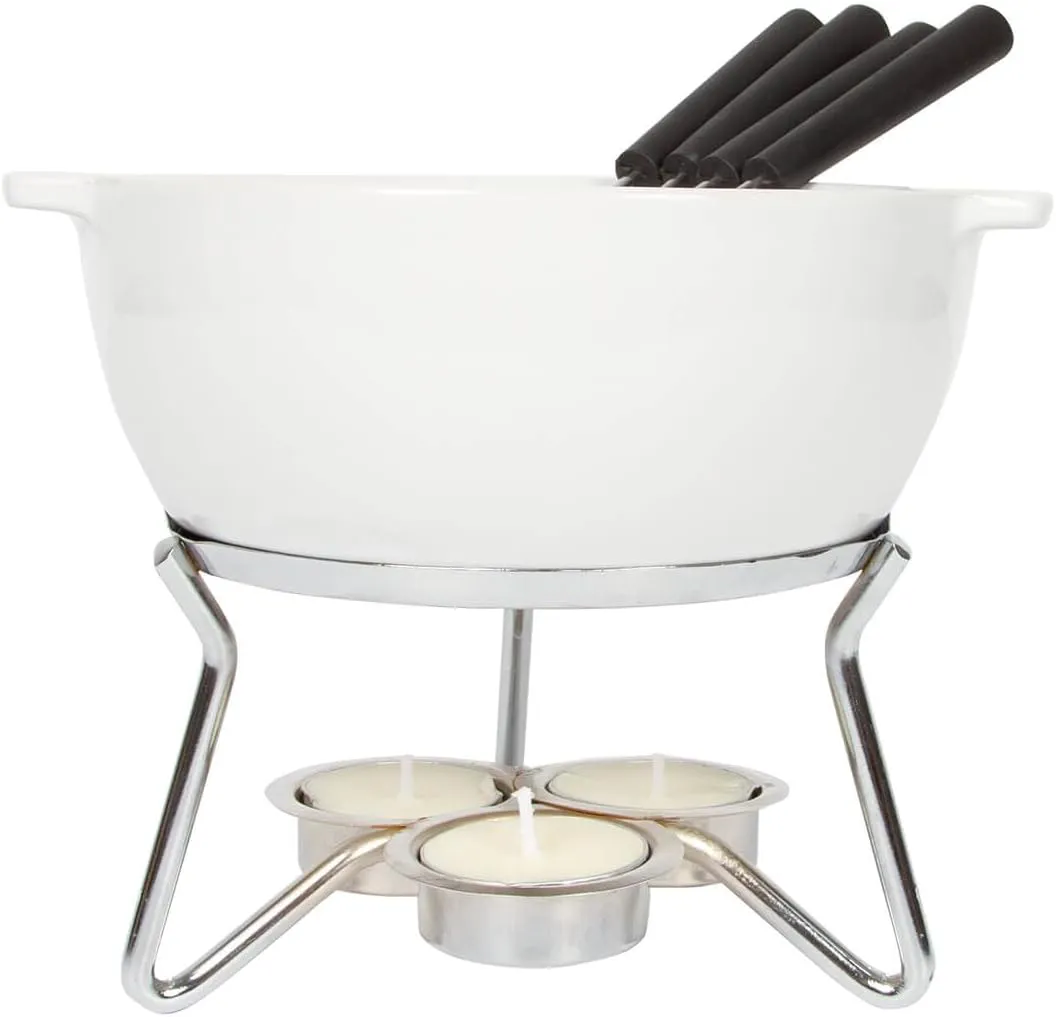 Bild von Boska Käsefondue-Set aus Keramik für Party, Ofen, Mikrowelle oder Teelicht