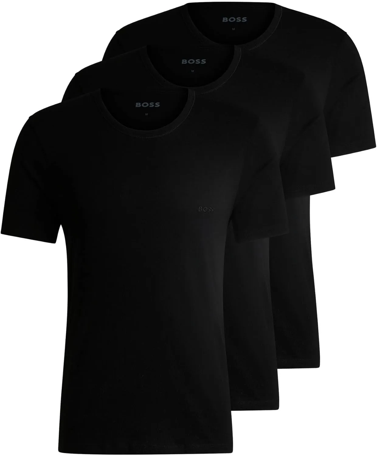 Bild von BOSS Herren T-Shirt in Schwarz, Größe L