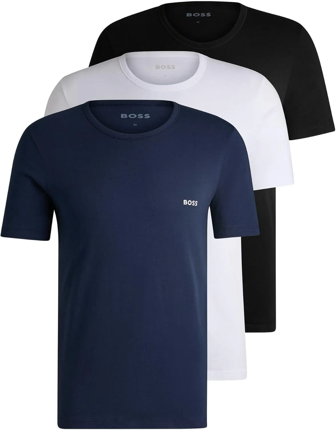 Bild von BOSS Herren T-Shirt Rn 3p Co