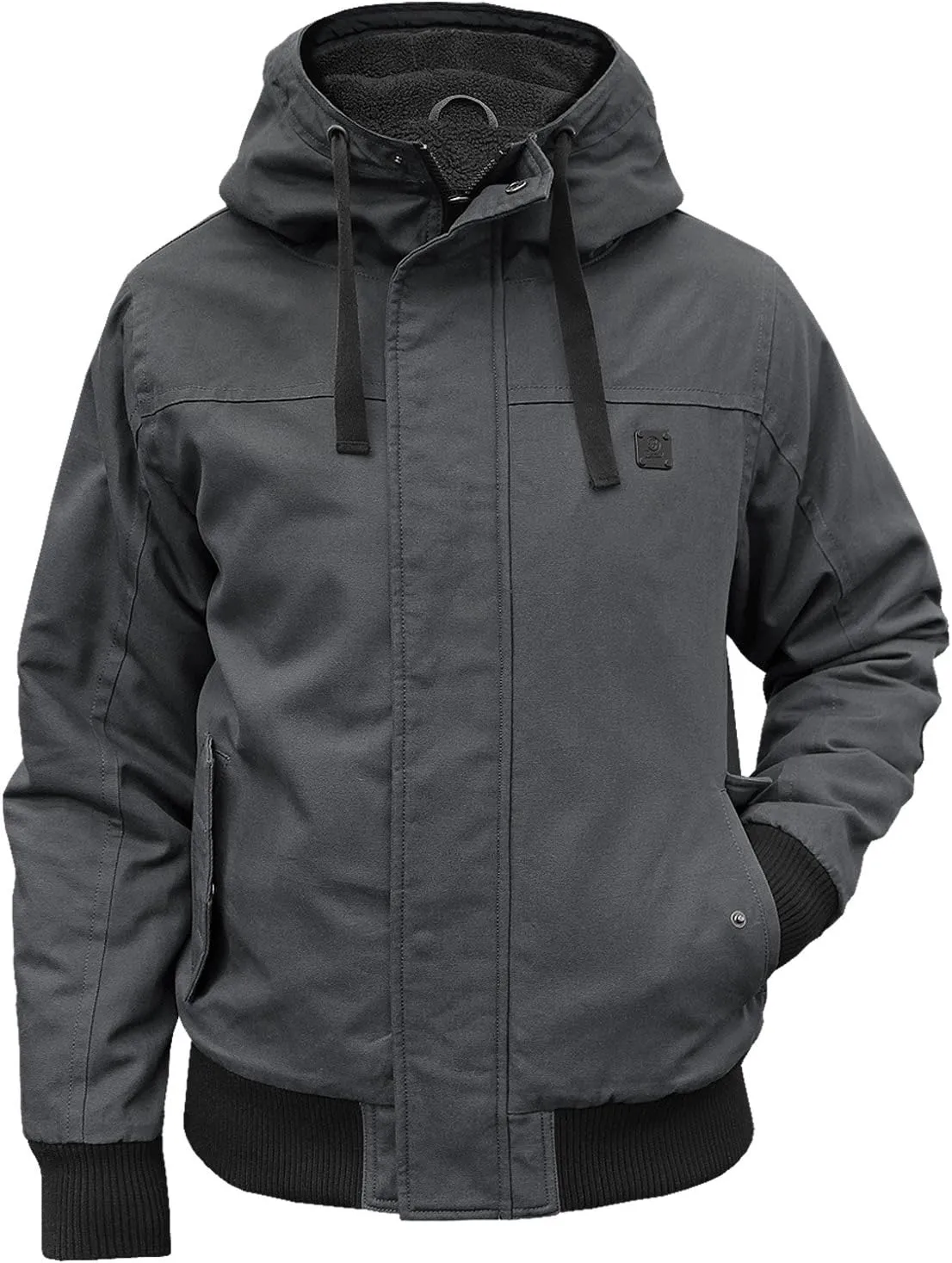 Bild von Brandit Grizzly Winterjacke in Anthrazit Größe XL