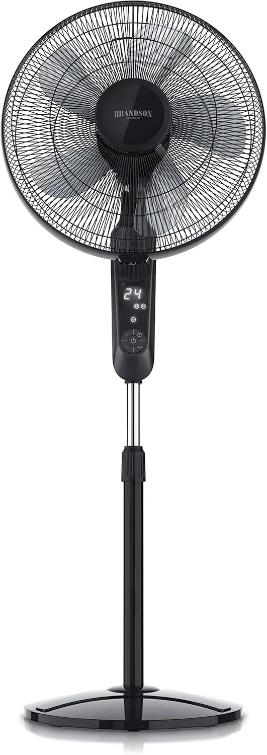 Bild von Brandson Standventilator DC Silent mit Fernbedienung und 24 Geschwindigkeiten