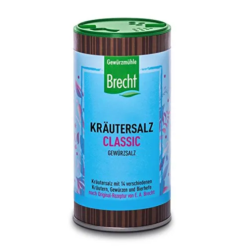 Bild von Brecht Kräutersalz Classic Streuer 200 Gramm