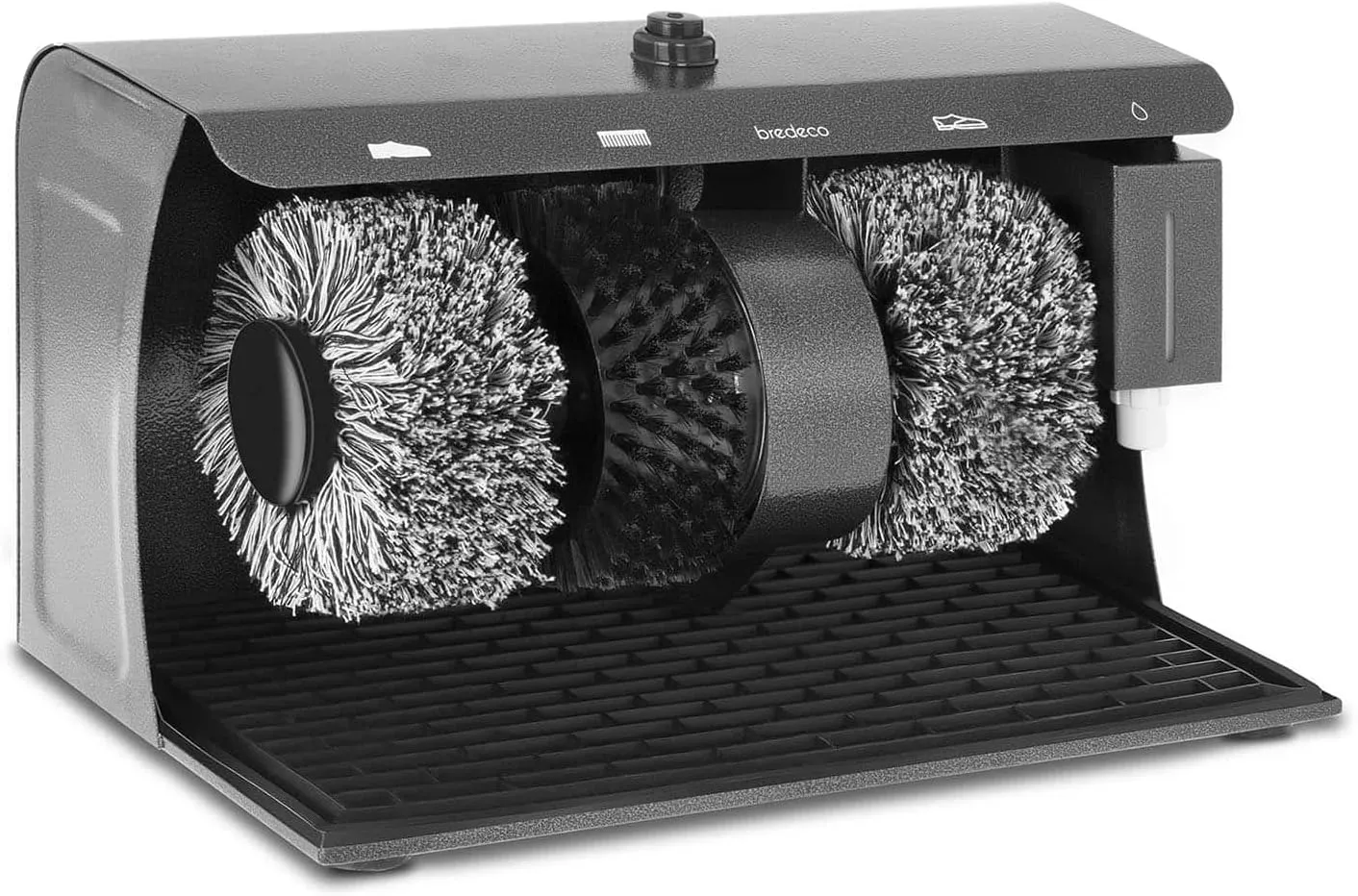 Bild von Bredeco BC-S-POL3 Schuhputzmaschine mit 3 Bürsten und 120 Watt