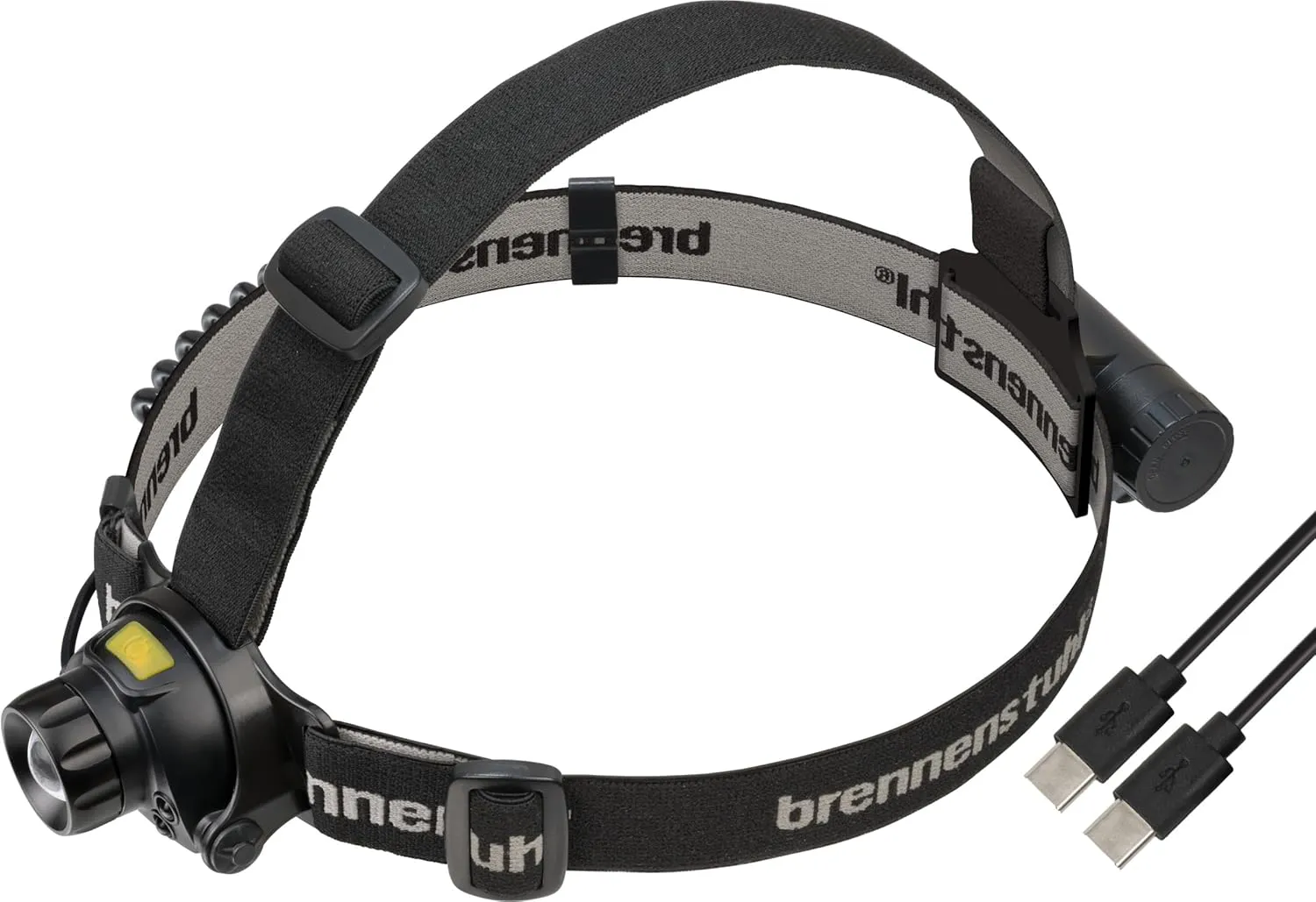 Bild von Brennenstuhl LuxPremium SL 401 Akku Sensor Stirnlampe mit OSRAM-LED, 400 Lumen, bis zu 50 Stunden Leuchtdauer, IP44, USB-C und Rotlicht