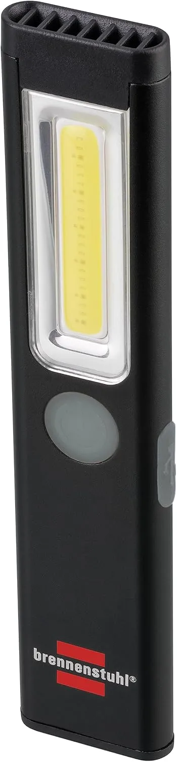 Bild von Brennenstuhl PL 200 Akku Handleuchte mit COB LED, 200 Lumen, USB-C Ladekabel, bis zu 12 Stunden Leuchtdauer, inklusive Magnet und Clip
