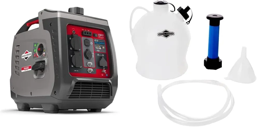 Bild von Briggs & Stratton PowerSmart P2400 Inverter Generator mit 2400 Watt und Ölentfernungspumpe