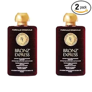 Bild von Bronz Express Lotion 2x getönte Selbstbräunungs-Lotion für Gesicht und Körper