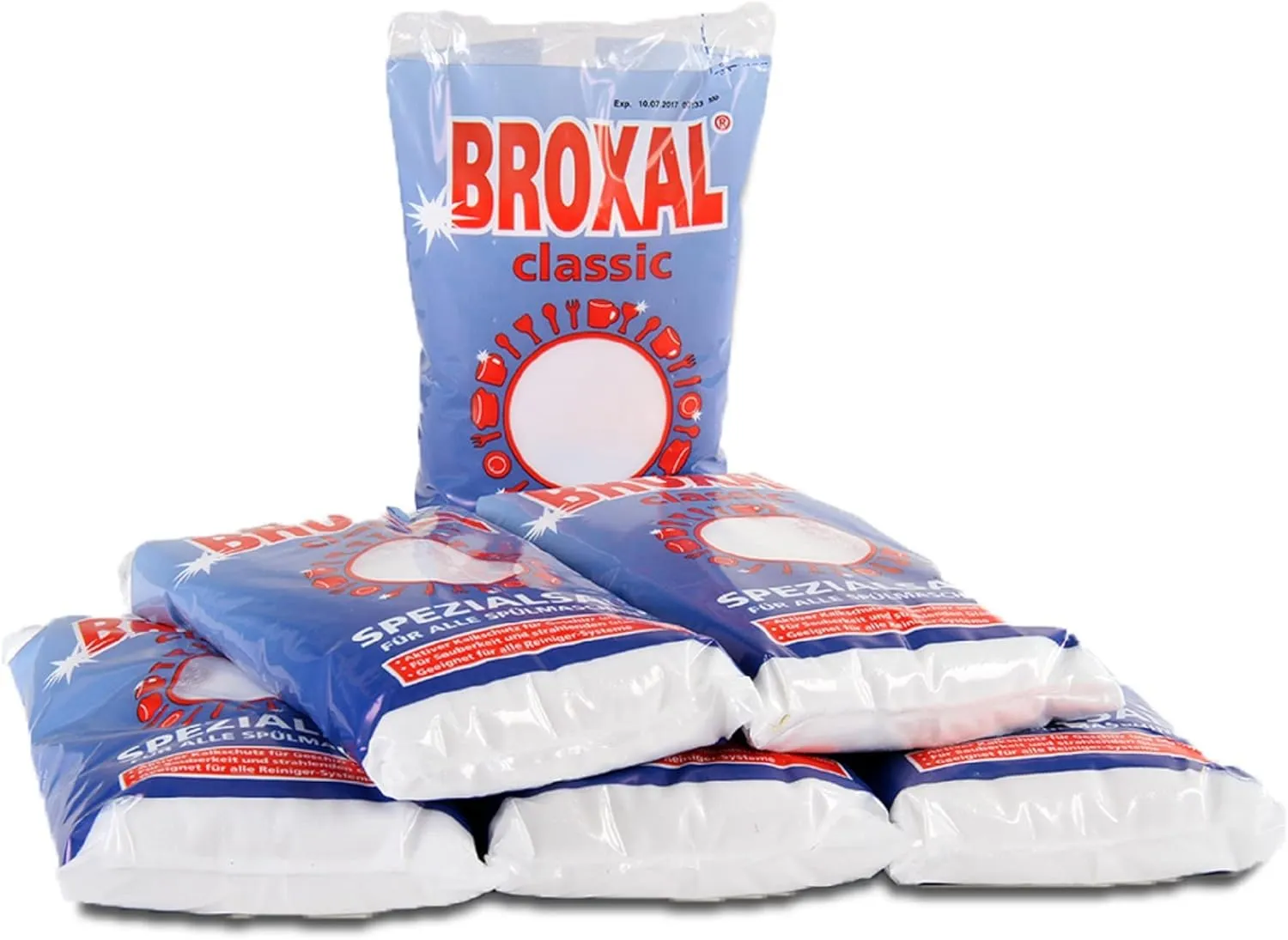 Bild von Broxal Classic Regeneriersalz 6x 2kg für die Spülmaschine