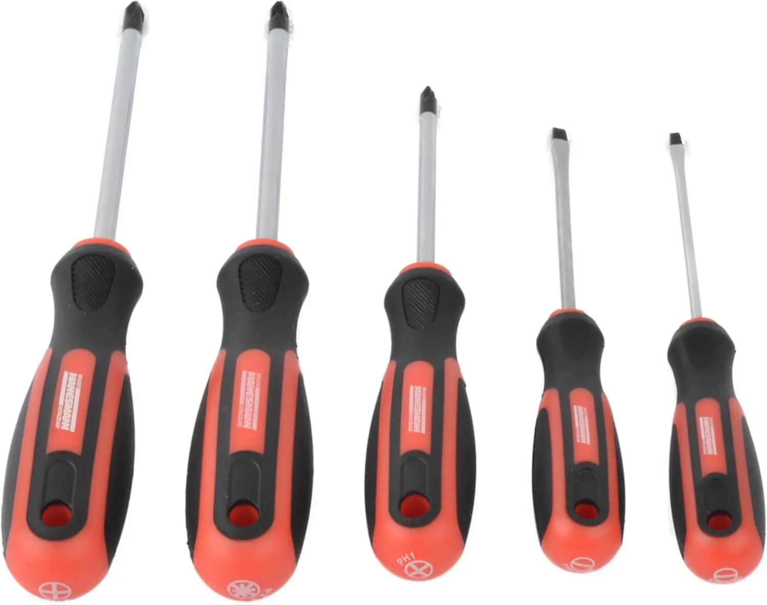 Bild von Brüder Mannesmann M11305 5-teiliges Schraubendreher-Set
