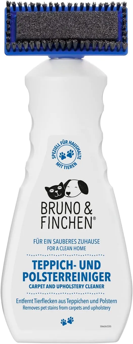Bild von Bruno & Finchen Polster und Teppichreiniger mit 650 ml für die Entfernung von Tierflecken und Gerüchen