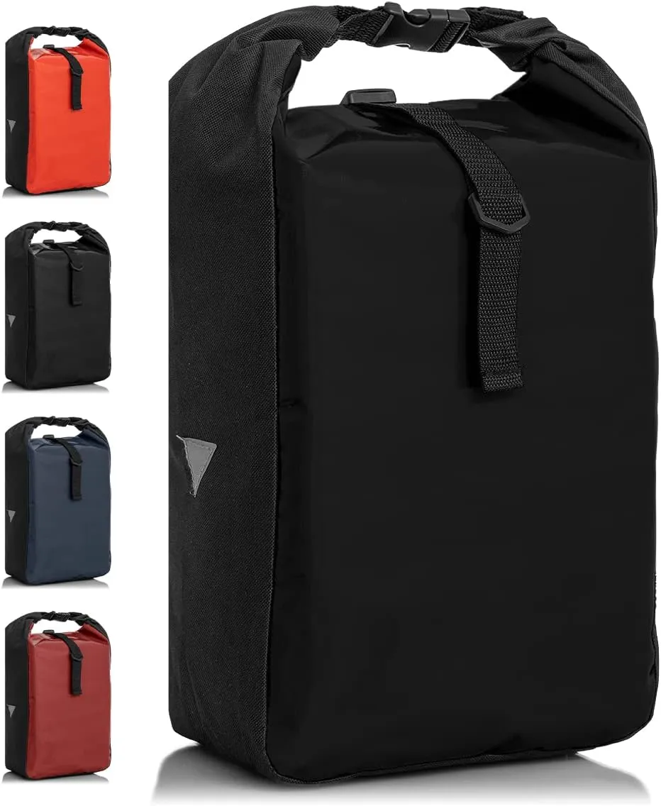 Bild von Büchel Fahrradtasche für Gepäckträger aus wasserabweisendem Tarpaulin, belastbar bis 10 kg