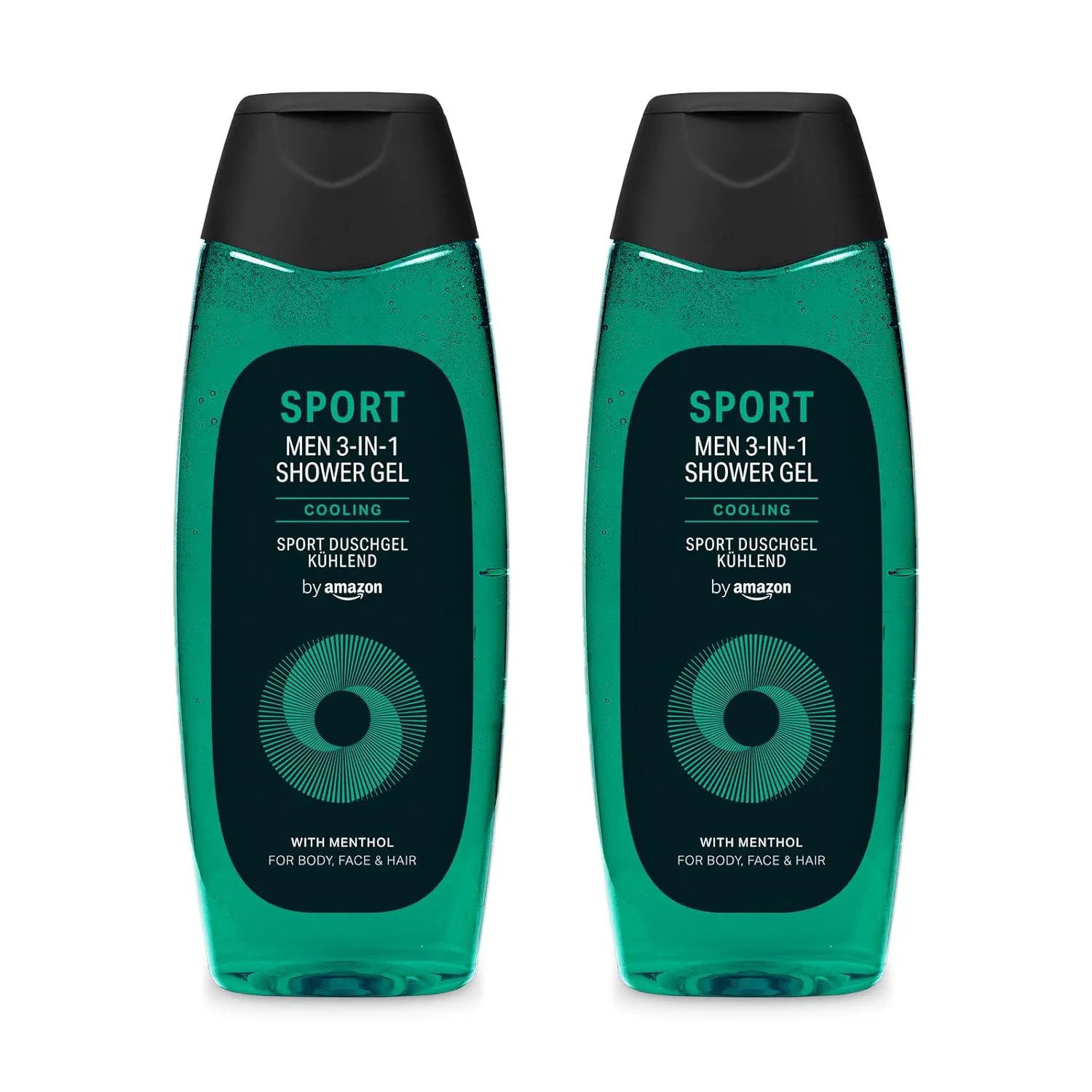 Bild von by Amazon Sport 3in1 Duschgel für Herren, 2 x 500 ml
