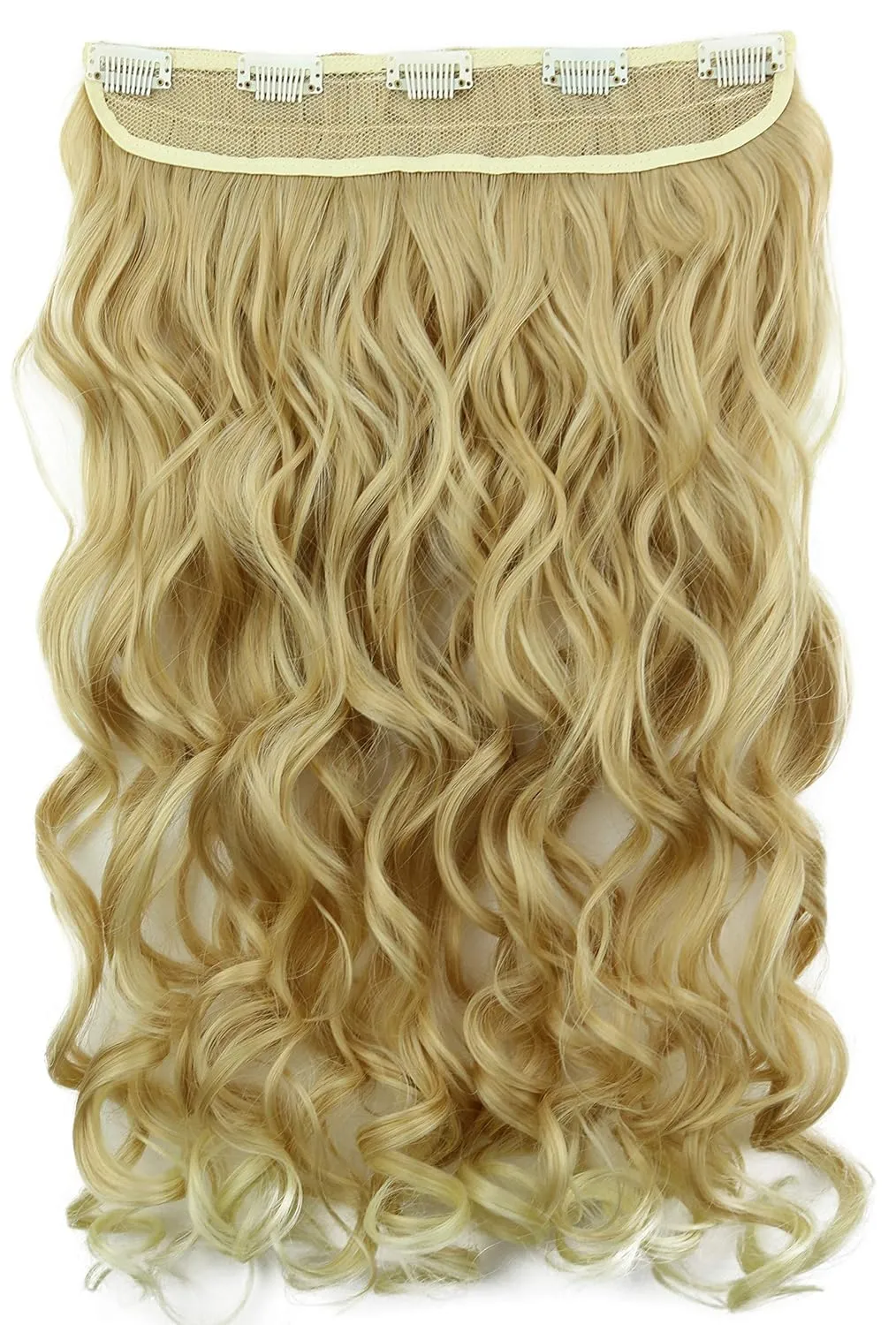 Bild von CAISHA 55 cm Clip In Extensions Sophia in gewelltem Blond Mix C54a-1